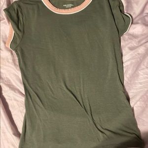 two stretchy tees